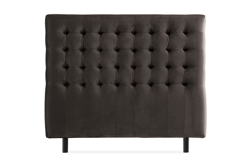 Donte Sengegavl 120 cm Square, Mørkegrå