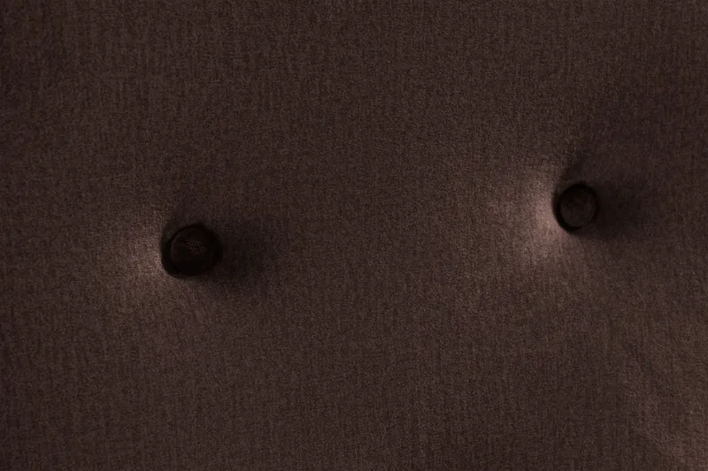 Donte Sengegavl 140 cm Button - Brun - Møbler - Senge - Sengetilbehør & sengegavl - Sengegavle