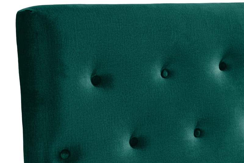 Donte Sengegavl 140 cm Button - Grøn - Møbler - Senge - Sengetilbehør & sengegavl - Sengegavle