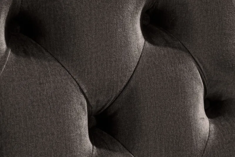 Donte Sengegavl 140 cm Dybhæftet - Mørkegrå - Møbler - Senge - Sengetilbehør & sengegavl - Sengegavle