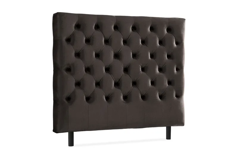 Donte Sengegavl 140 cm Dybhæftet - Mørkegrå - Møbler - Senge - Sengetilbehør & sengegavl - Sengegavle