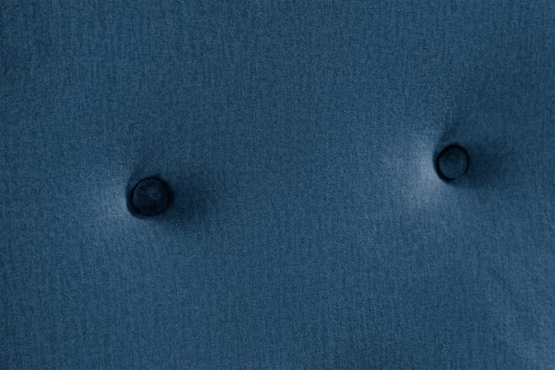 Donte Sengegavl 160 cm Button - Blå - Møbler - Senge - Sengetilbehør & sengegavl - Sengegavle