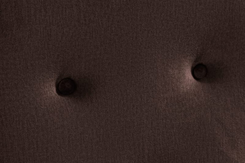 Donte Sengegavl 160 cm Button - Brun - Møbler - Senge - Sengetilbehør & sengegavl - Sengegavle