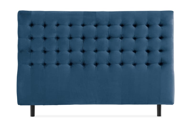 Donte Sengegavl 160 cm Square, Blå