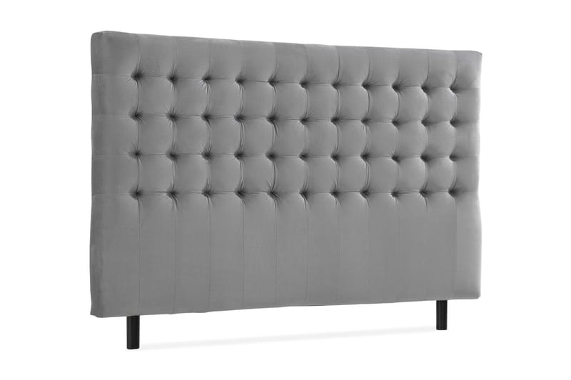 Donte Sengegavl 160 cm Square - Grå - Møbler - Senge - Sengetilbehør & sengegavl - Sengegavle