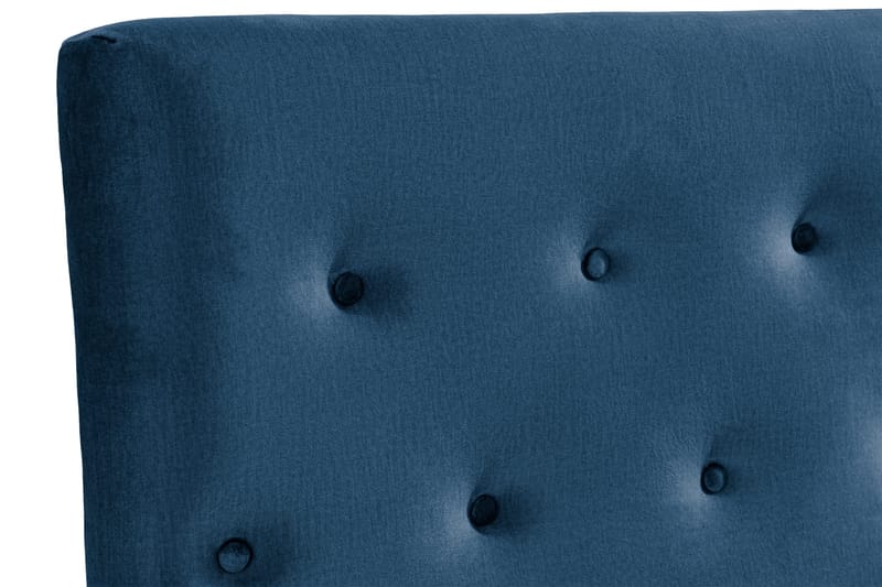 Donte Sengegavl 180 cm Button - Blå - Møbler - Senge - Sengetilbehør & sengegavl - Sengegavle