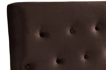 Donte Sengegavl 180 cm Button - Brun - Møbler - Senge - Sengetilbehør & sengegavl - Sengegavle