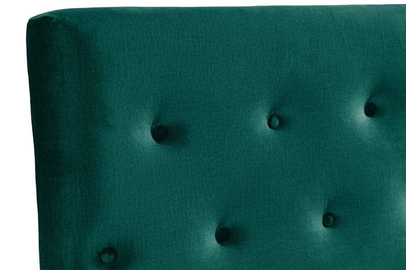 Donte Sengegavl 180 cm Button - Grøn - Møbler - Senge - Sengetilbehør & sengegavl - Sengegavle