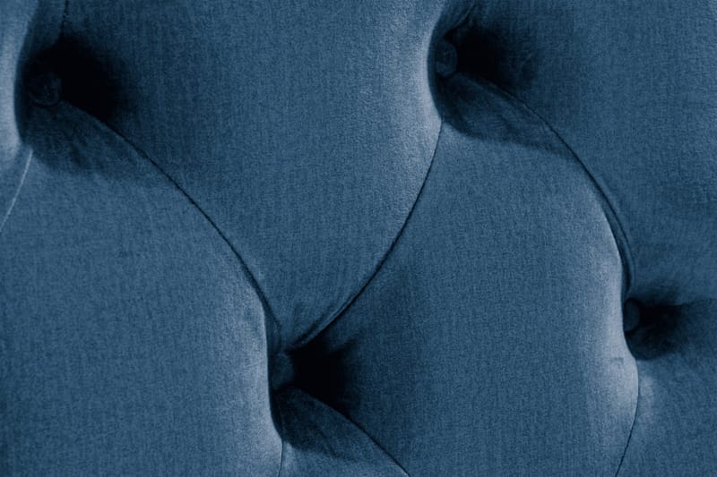 Donte Sengegavl 180 cm Dybhæftet - Blå - Møbler - Senge - Sengetilbehør & sengegavl - Sengegavle