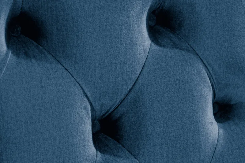 Donte Sengegavl 180 cm Dybhæftet - Blå - Møbler - Senge - Sengetilbehør & sengegavl - Sengegavle