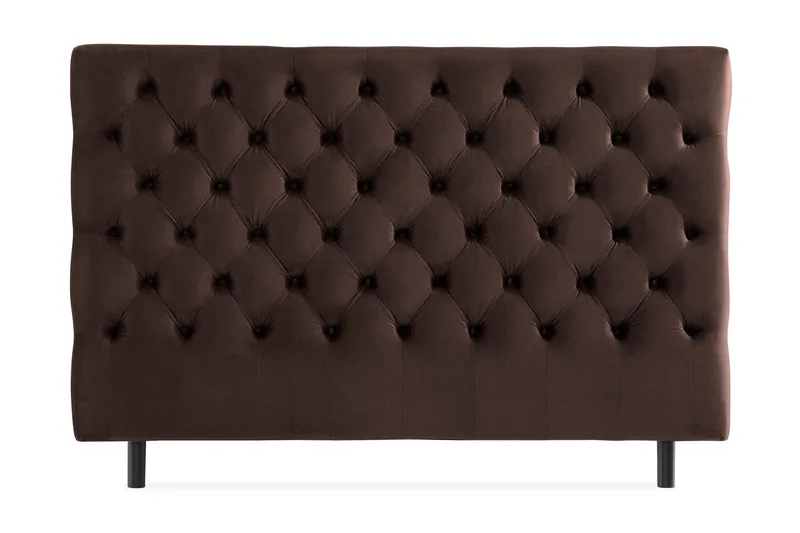 Donte Sengegavl 180 cm Dybhæftet, Brun