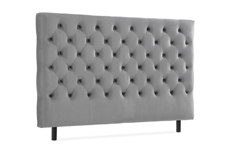 Donte Sengegavl 180 cm Dybhæftet - Grå - Møbler - Senge - Sengetilbehør & sengegavl - Sengegavle