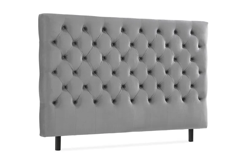 Donte Sengegavl 180 cm Dybhæftet - Grå - Møbler - Senge - Sengetilbehør & sengegavl - Sengegavle