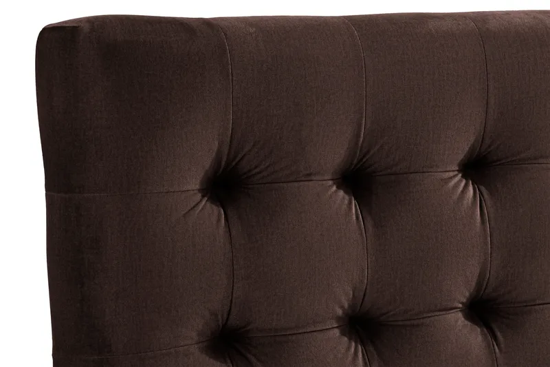 Donte Sengegavl 180 cm Square - Brun - Møbler - Senge - Sengetilbehør & sengegavl - Sengegavle