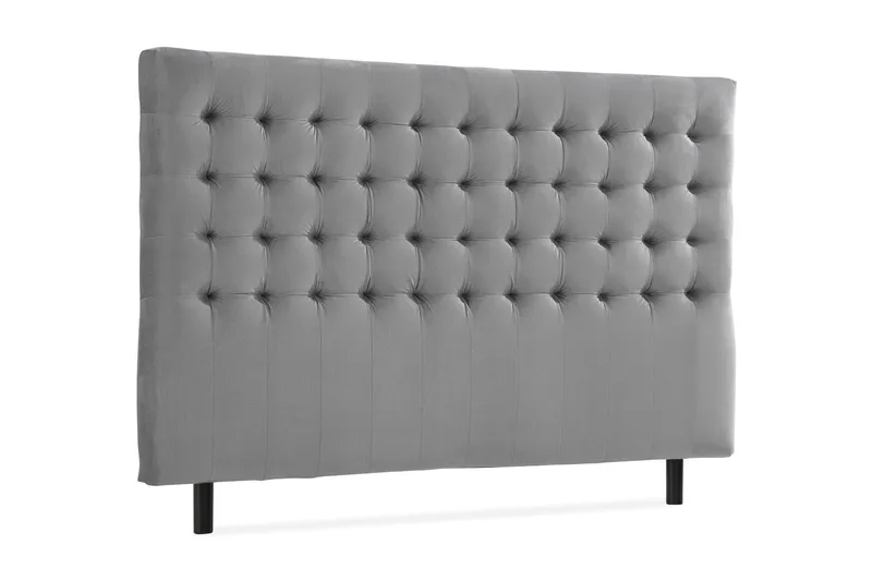 Donte Sengegavl 180 cm Square - Grå - Møbler - Senge - Sengetilbehør & sengegavl - Sengegavle