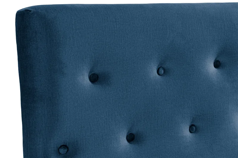 Donte Sengegavl 90 cm Button - Blå - Møbler - Senge - Sengetilbehør & sengegavl - Sengegavle