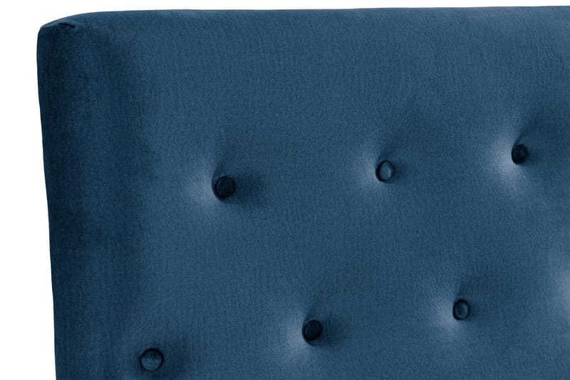 Donte Sengegavl 90 cm Button - Blå - Møbler - Senge - Sengetilbehør & sengegavl - Sengegavle