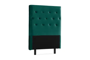 Donte Sengegavl 90 cm Button - Grøn - Møbler - Senge - Sengetilbehør & sengegavl - Sengegavle