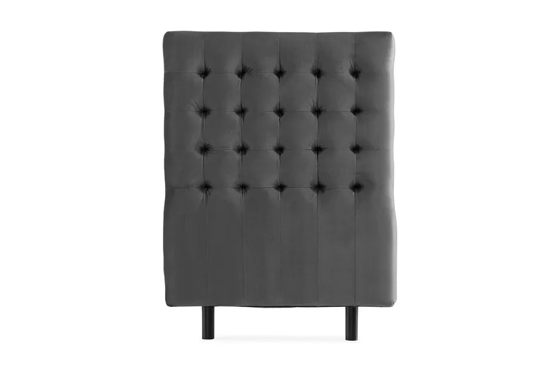 Donte Sengegavl 90 cm Square, Mørkegrå