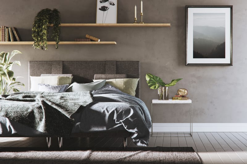 Dream Luksus sengegavl 160 cm - sort - Sengegavle