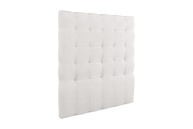 Elite sengegavl 120 cm Quiltet lav - Beige - Møbler - Senge - Sengetilbehør & sengegavl - Sengegavle