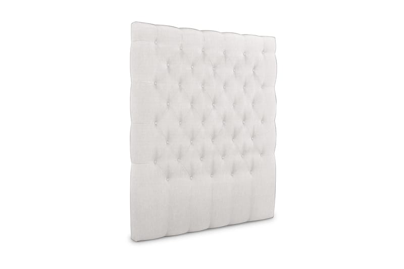 Elite sengegavl 140 cm dybt tuftet høj - Beige - Møbler - Senge - Sengetilbehør & sengegavl - Sengegavle