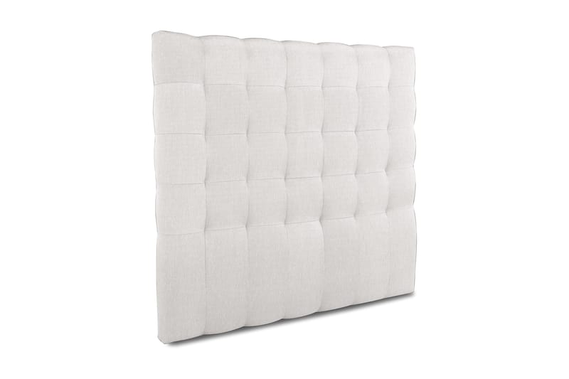 Elite sengegavl 140 cm Quiltet lav - Beige - Møbler - Senge - Sengetilbehør & sengegavl - Sengegavle