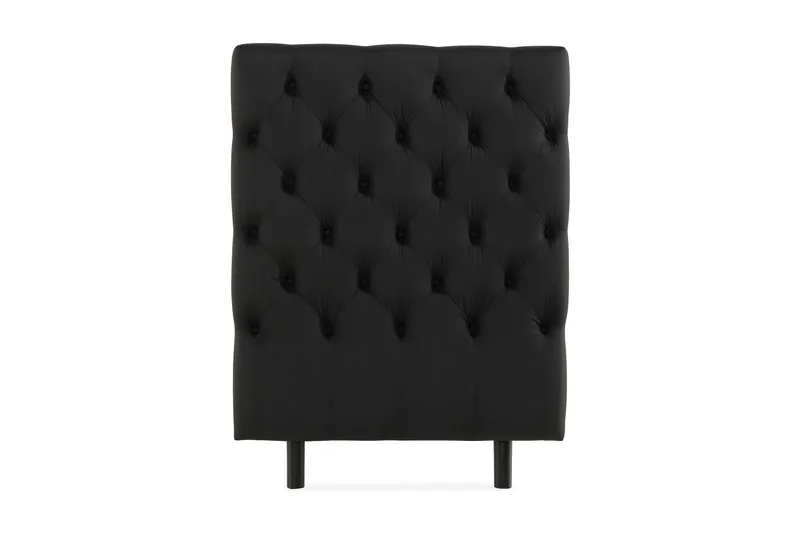 Ella Hovedgavl Tæppe 90 cm, Sort