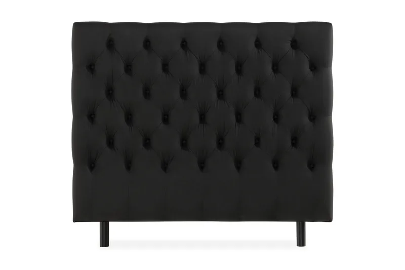 Ella Senghoved Hovedtæppe 120 cm, Sort