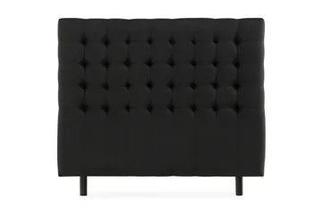 Ella Senghoved Ternet 120 cm - Sort - Møbler - Senge - Sengetilbehør & sengegavl - Sengegavle