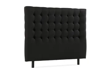 Ella Senghoved Ternet 140 cm - Sort - Møbler - Senge - Sengetilbehør & sengegavl - Sengegavle