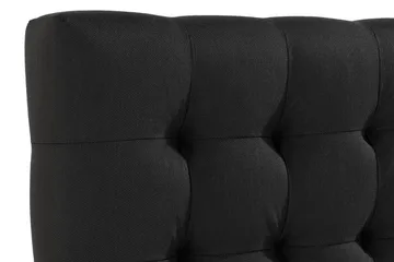 Ella Senghoved Ternet 140 cm - Sort - Møbler - Senge - Sengetilbehør & sengegavl - Sengegavle