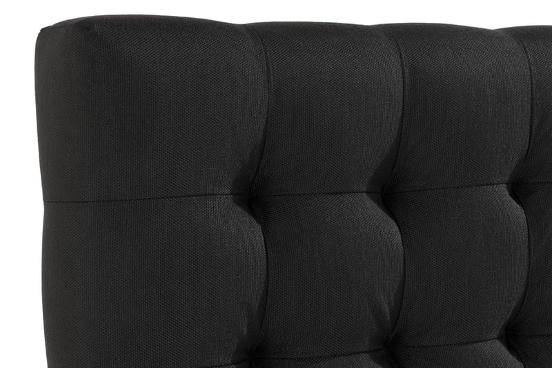 Ella Senghoved Ternet 140 cm - Sort - Møbler - Senge - Sengetilbehør & sengegavl - Sengegavle