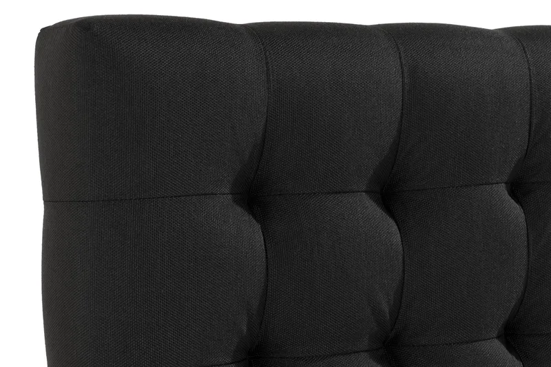 Ella Senghoved Ternet 160 cm - Sort - Møbler - Senge - Sengetilbehør & sengegavl - Sengegavle