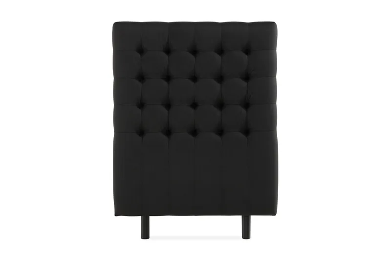 Ella Senghoved Ternet 90 cm - Sort - Møbler - Senge - Sengetilbehør & sengegavl - Sengegavle