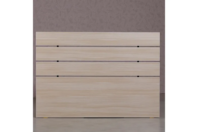 Feldene Sengegavl Rektangulær i Træ - Beige - Møbler - Senge - Sengetilbehør & sengegavl - Sengegavle