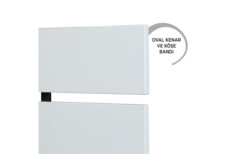 Feltseng hovedgavl - Hvid - Møbler - Senge - Sengetilbehør & sengegavl - Sengegavle