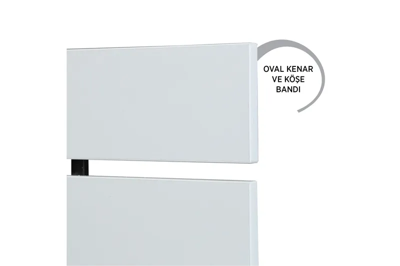 Feltseng hovedgavl - Hvid - Møbler - Senge - Sengetilbehør & sengegavl - Sengegavle