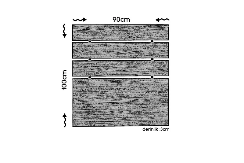 Feltseng hovedgavl - Valnød - Møbler - Senge - Sengetilbehør & sengegavl - Sengegavle