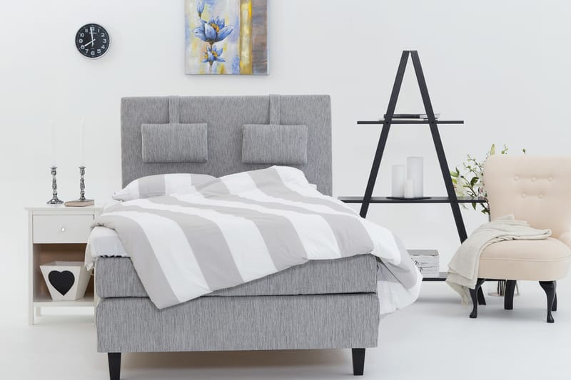 Frazer sengegavl 140 cm - lysegrå - Sengegavle
