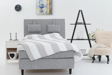 Frazer sengegavl 140 cm - lysegrå - Møbler - Senge - Sengetilbehør & sengegavl - Sengegavle