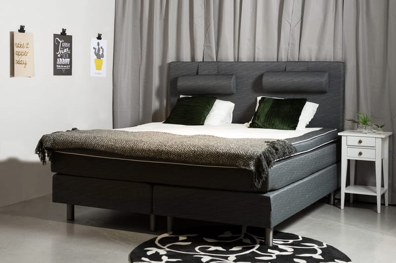 Frazer sengegavl 180 cm - mørkegrå - Møbler - Senge - Sengetilbehør & sengegavl - Sengegavle