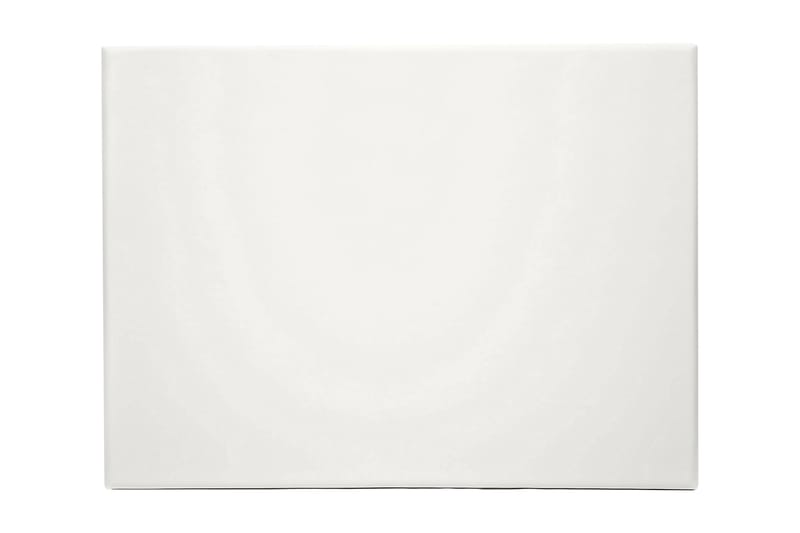 Frazer sengegavl 210 cm kunstlæder - hvid - Sengegavle