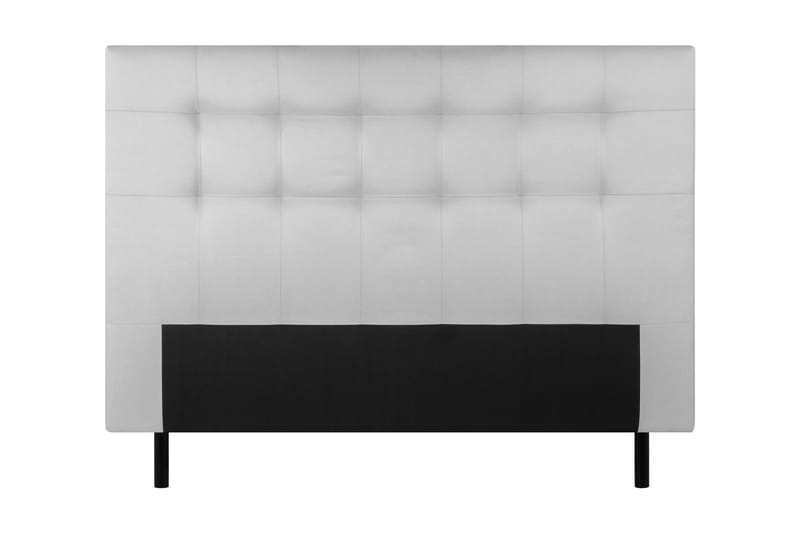 Happy Plus Sengegavel 182x121 cm, Lysegrå