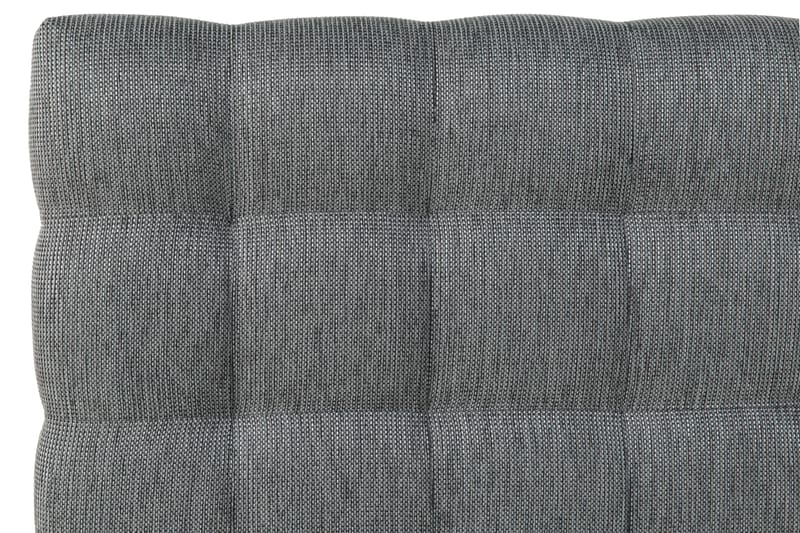Hilton Luksus sengegavl 140 cm ternet - mørkegrå - Møbler - Senge - Sengetilbehør & sengegavl - Sengegavle
