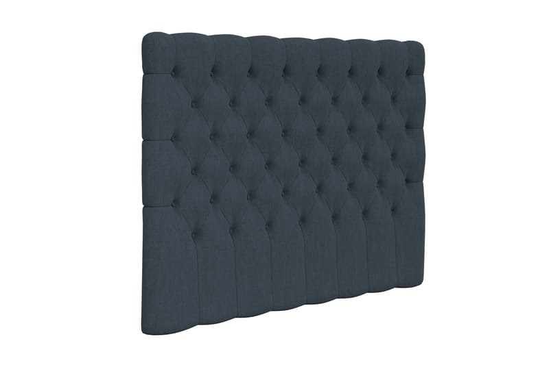 Hilton Luksus/Superior Luksus sengegavl 180 cm dybt tuftet - mørkeblå - Møbler - Senge - Sengetilbehør & sengegavl - Sengegavle