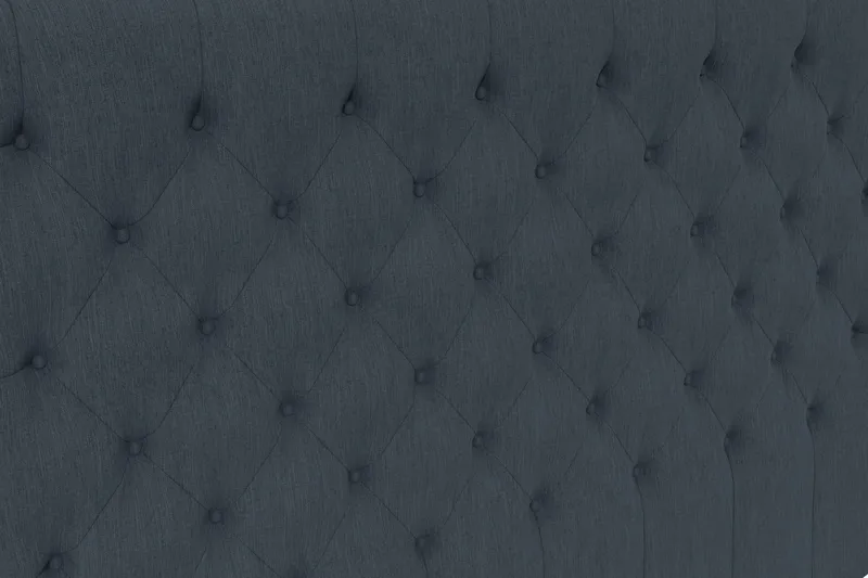 Hilton Luksus/Superior Luksus sengegavl 210 cm dybt tuftet - mørkeblå - Møbler - Senge - Sengetilbehør & sengegavl - Sengegavle