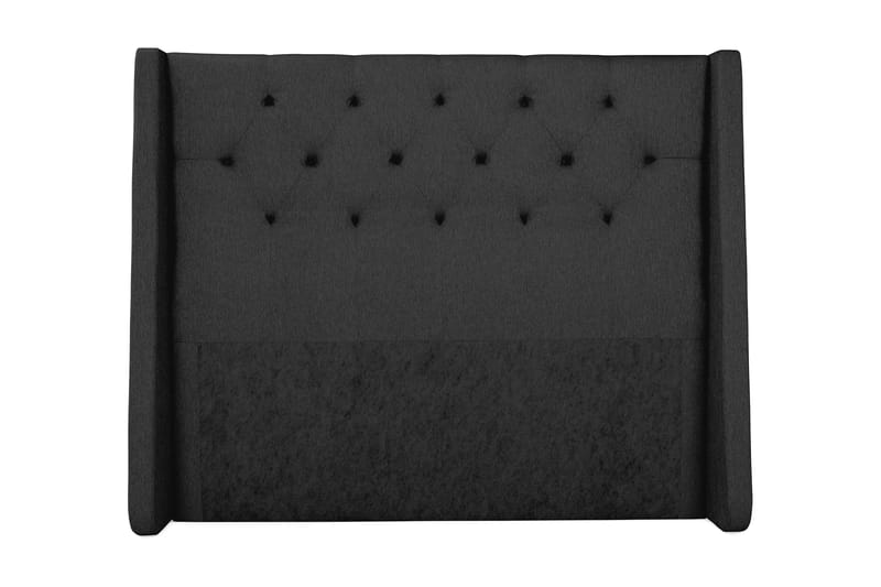 Imperia sengegavl 160 cm, sort