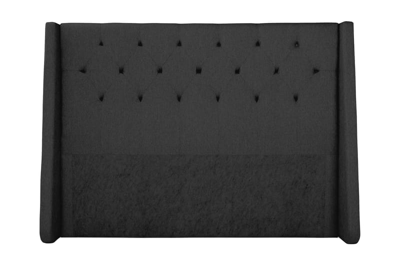 Imperia sengegavl 180 cm, sort