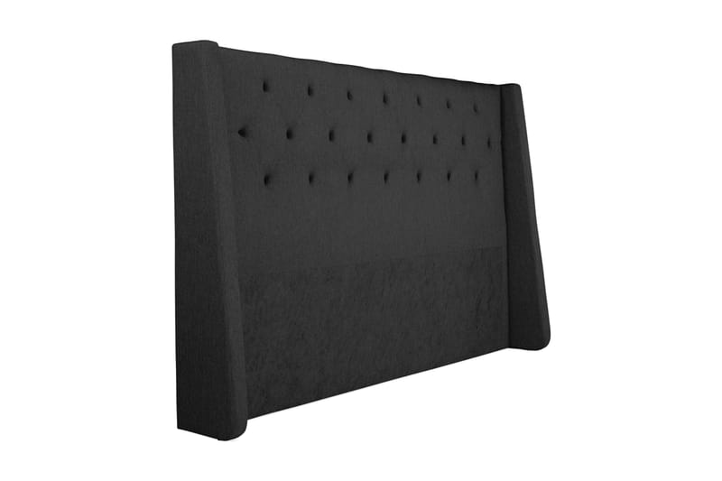 Imperia Sengegavl 210 cm - Sort - Møbler - Senge - Sengetilbehør & sengegavl - Sengegavle